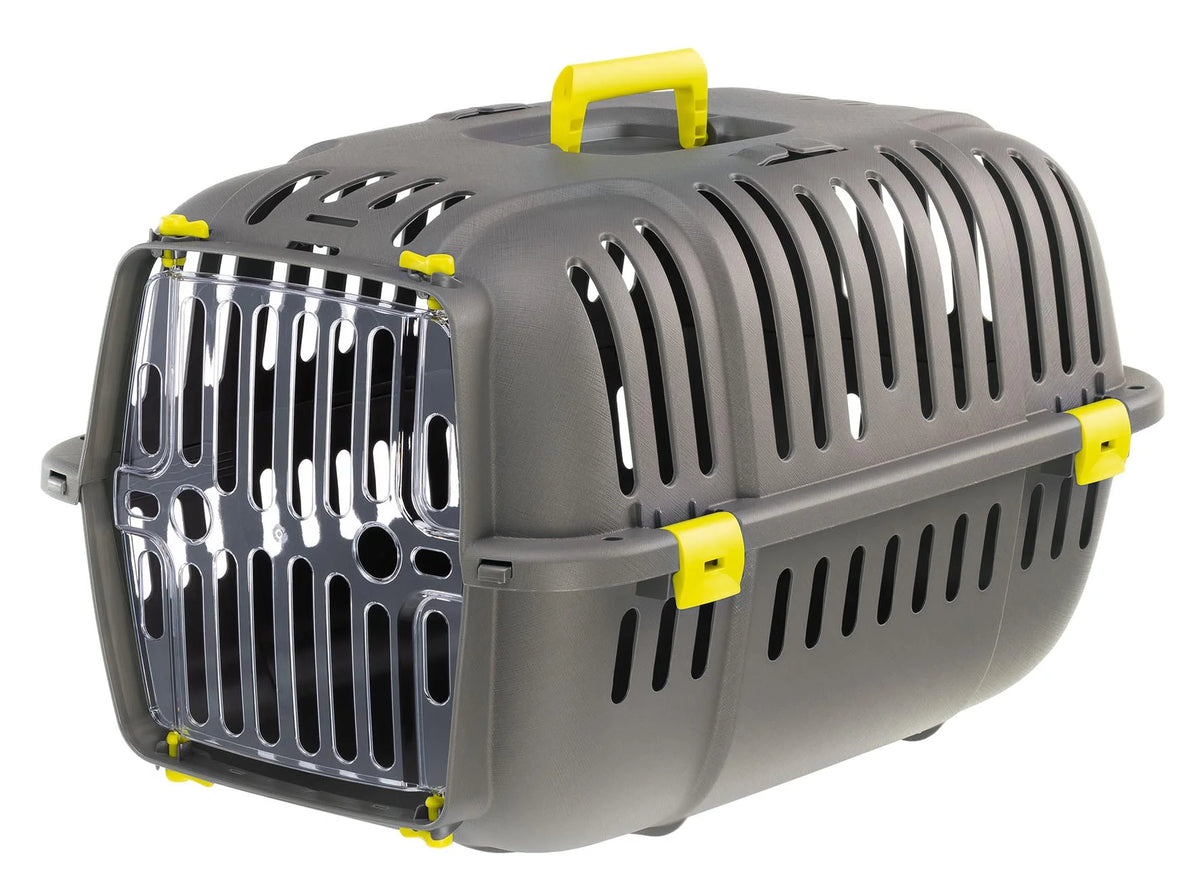 Jet Pet Carrier: Value Dog Carrier Suitable for Toy Dog Breeds & Small Cats, 18.51L X 12.6W X 11.42H Inches, Green